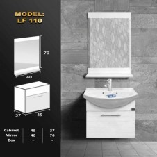 کابینت روشویی لاکچری کابین کد 138 | کابینت پی وی سی ضد آب