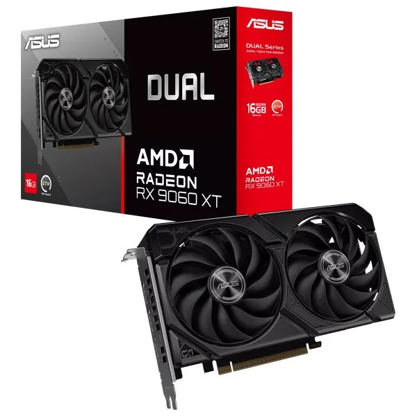 کارت گرافیک RX 9060 XT ASUS Dual 16GB