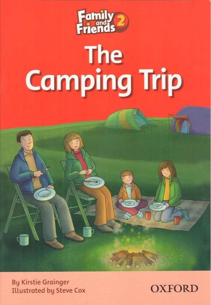 کتاب Reader 2 The Camping Trip (کتاب خواندنی سطح ۲، سفر کمپینگ) نسخه انگلیسی PDF