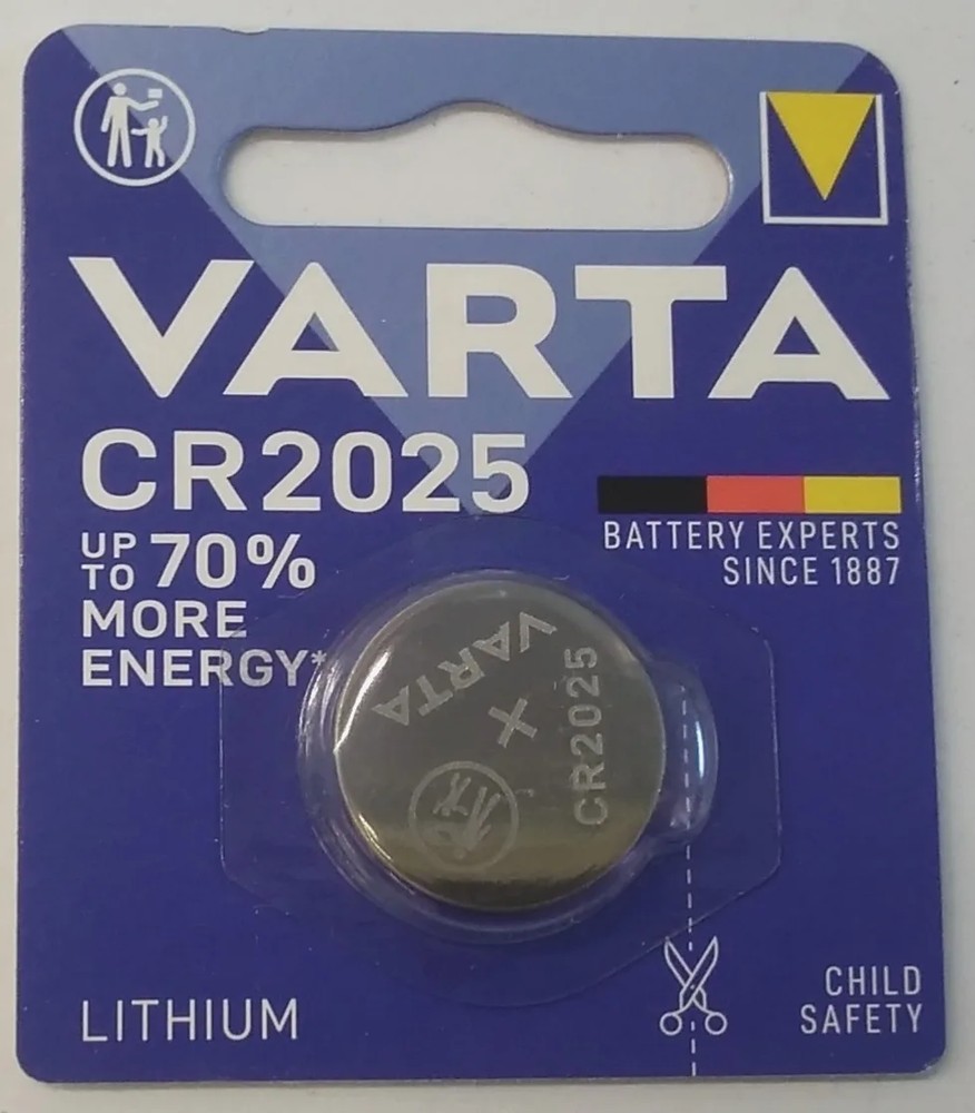 VARTA. 2025. LITHIUM. 3V وارتا سکه ای