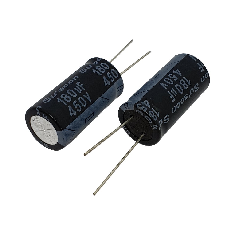 خازن الکترولیت SUSCON 18x36 180uF-450V