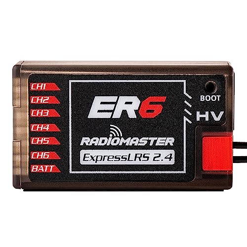گیرنده RadioMaster ER6 ELRS PWM: ماژول نانو گیرنده