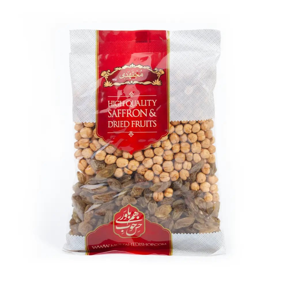 Mojtahedi Roasted Chickpeas and Raisins, 250 g