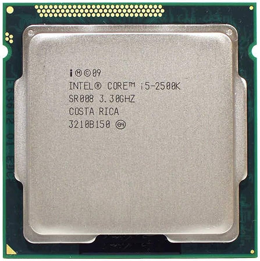 پردازنده Intel Core i5 2500K