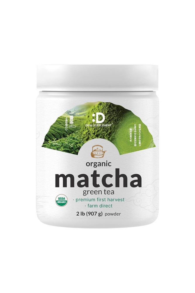 پودر چای سبز (ماچا) DEAL SUPPLEMENT - حجم ۹۰۷ گرم