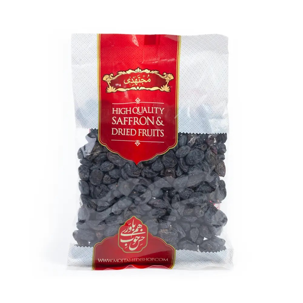 Mojtahedi Black Raisins (Maviz), 250 g