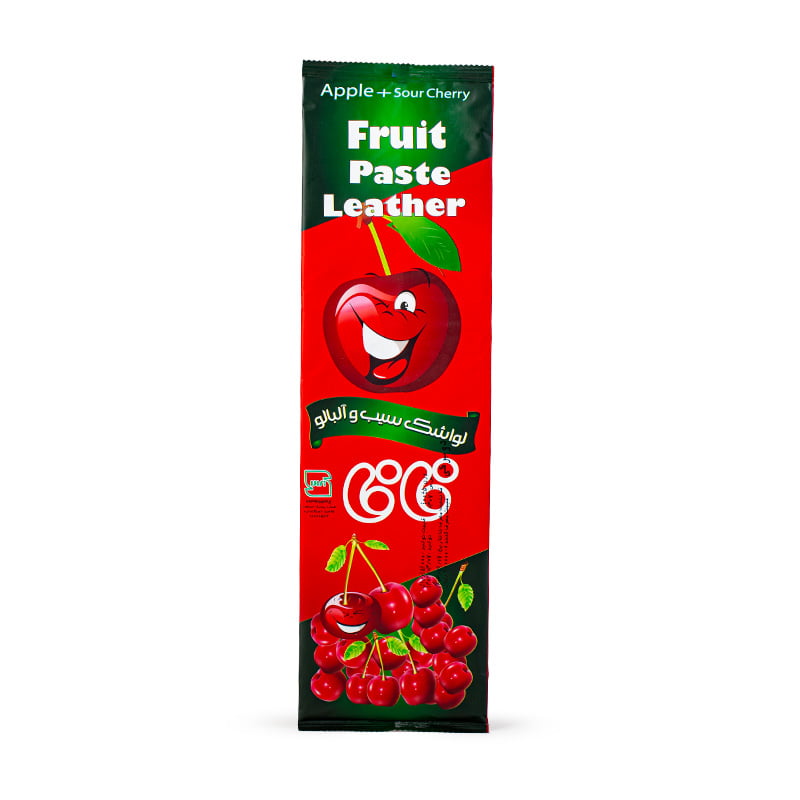 Fafa Lavashak Apfel-Sauerkirsche, 100 g