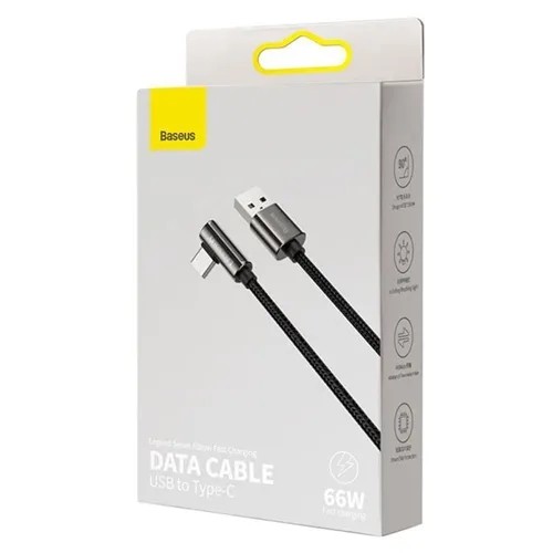 کابل Type C به Type C فست شارژ بیسوس Baseus Legend Series Elbow CATCS-01 طول 1 متر توان 100 وات