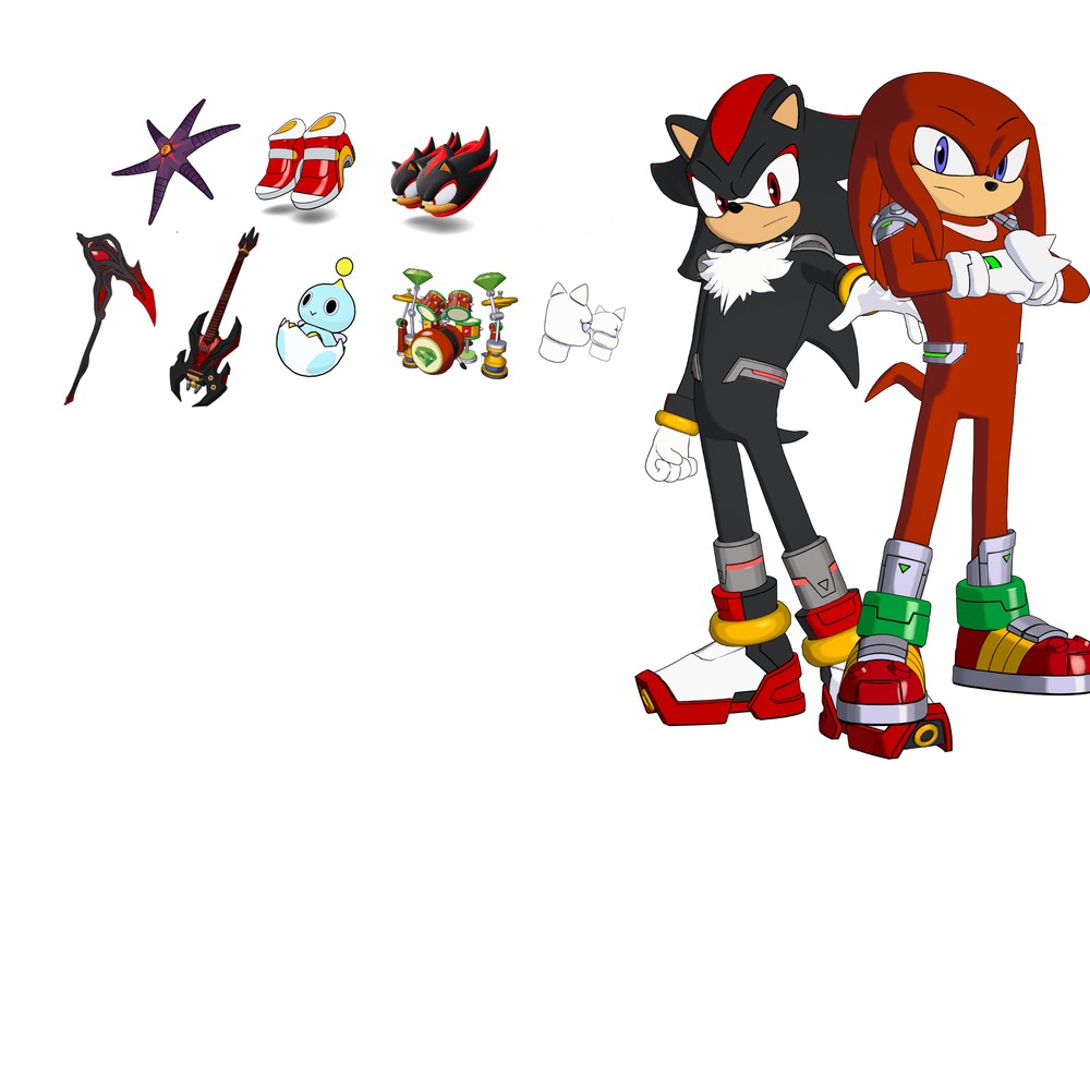 Shadow the Hedgehog & Knuckles the Echidna Bundle