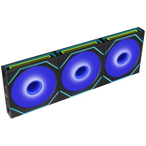 فن کیس لیان‌لی Lian Li UNI FAN SL-INF Flex ۱۲۰ مشکی بسته ۳