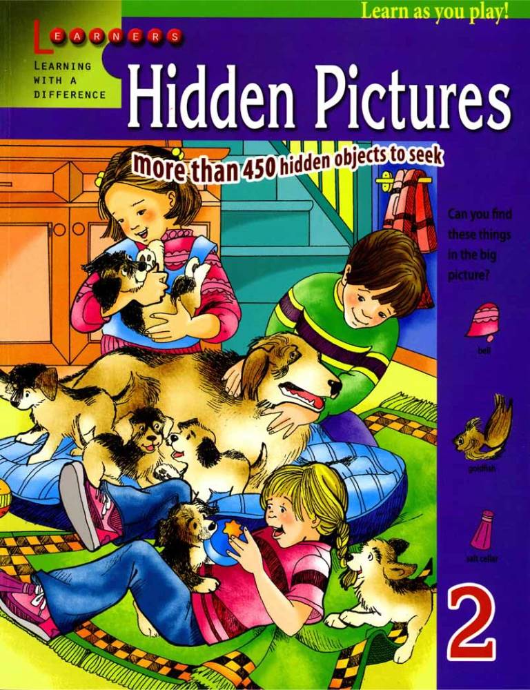 کتاب Hidden Pictures 2 (تصاویر پنهان ۲) نسخه انگلیسی PDF