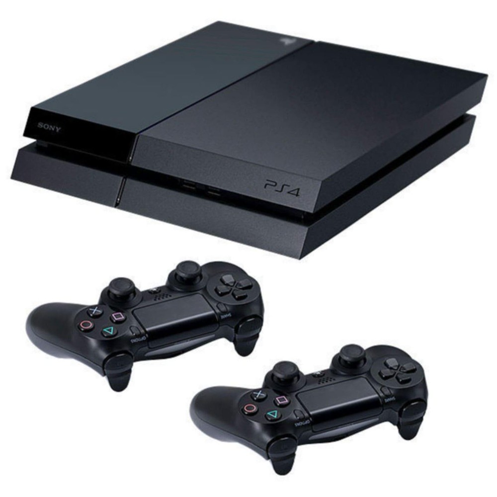 کنسول بازی سونی دودسته مدل Playstation 4 Fat ظرفیت 500 گیگابایت همراه بازی