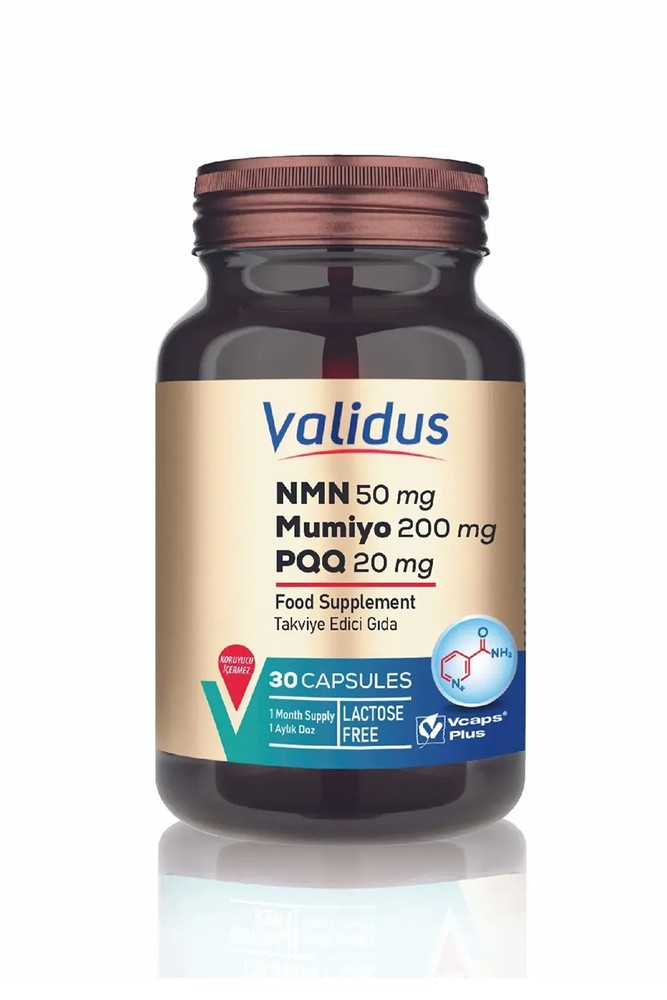 مکمل nmn حاوی بتا نیکوتین آمید مونونوکلئوتید (Validus)