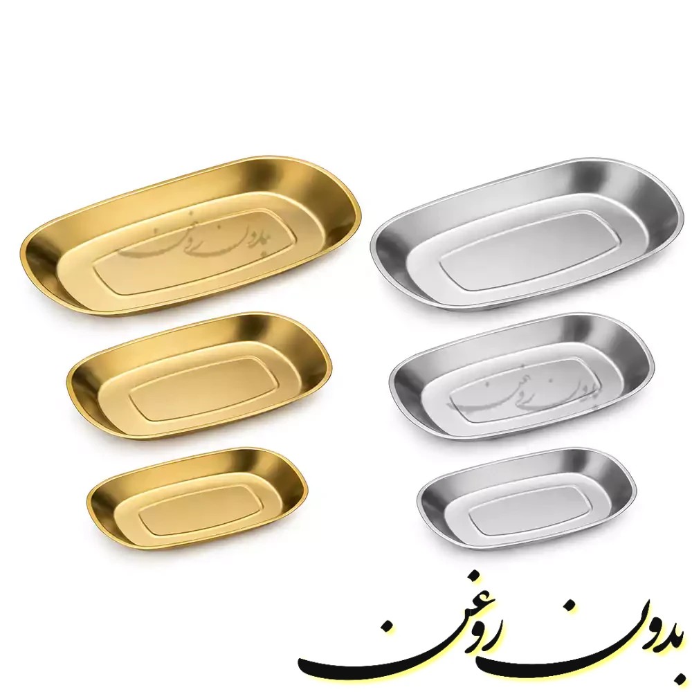 دیس استیل مدل مستطیلی گود