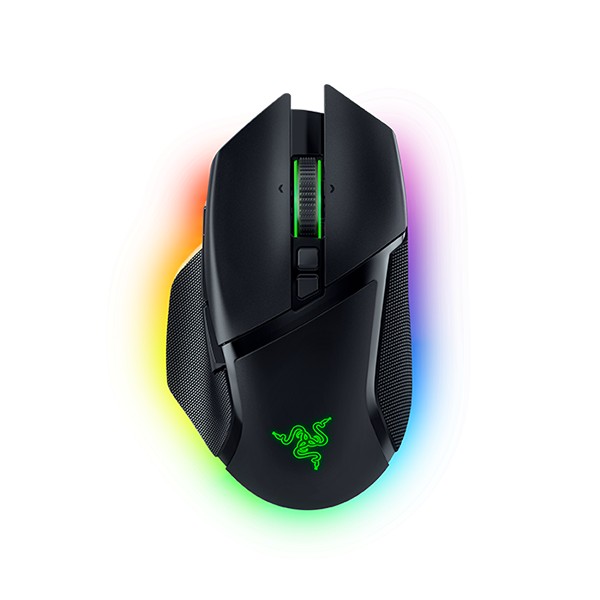 موس ریزر RAZER BASILISK V3 PRO 35K BLACK بی‌سیم - 35K DPI Razer BASILISK V3 PRO 35K DPI RGB Wireless Gaming Mouse