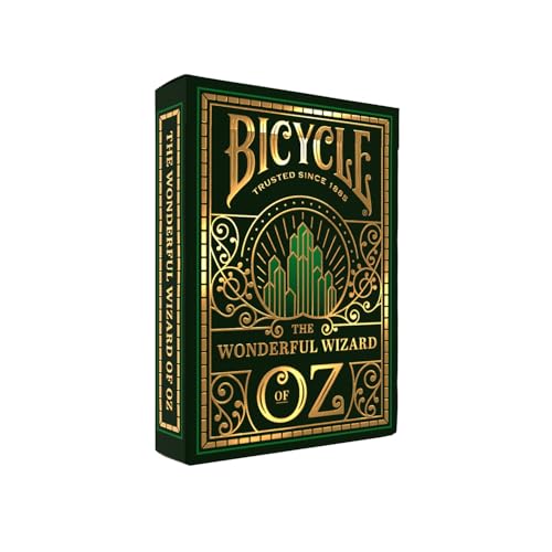 کارت بازی Bicycle زمرد و طلا مدل Wizard of Oz