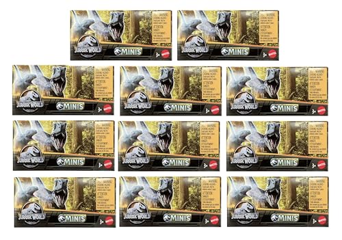 Mattel Jurassic World Minis Dinosaurs HPY13-956A مجموعه
