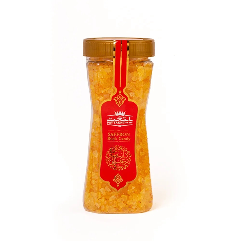 Paytakht Saffron Nabat Rock Candy Granules, 450 g
