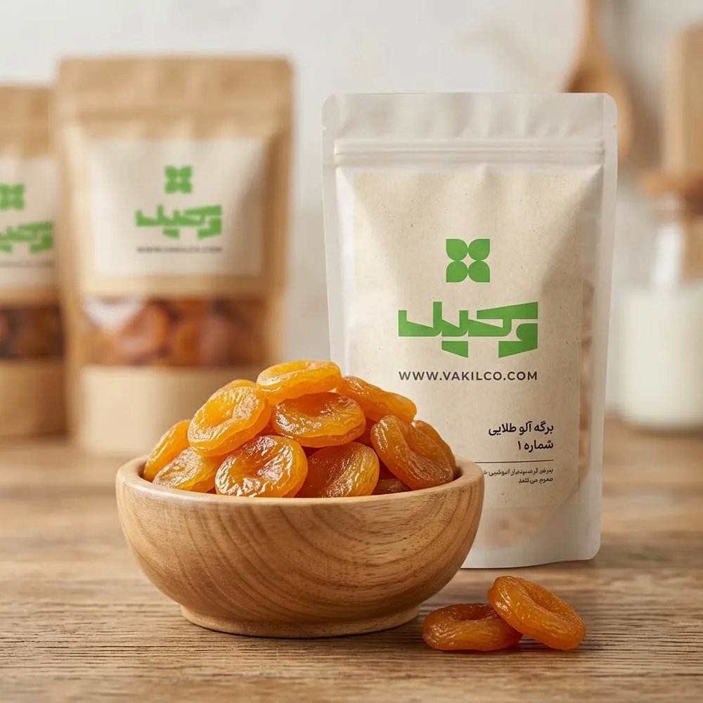 آلوچه طلایی خشک