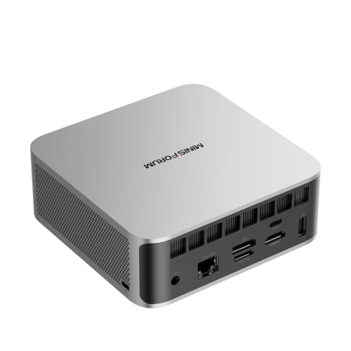 AI X1-مدل 255 MINISFORUM Mini PC، AMD Ryzen 7 (8C / 16T