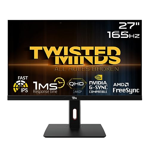 مانیتور گیمینگ Twisted Minds ۲۷ اینچ QHD 165Hz پروگیم مدل