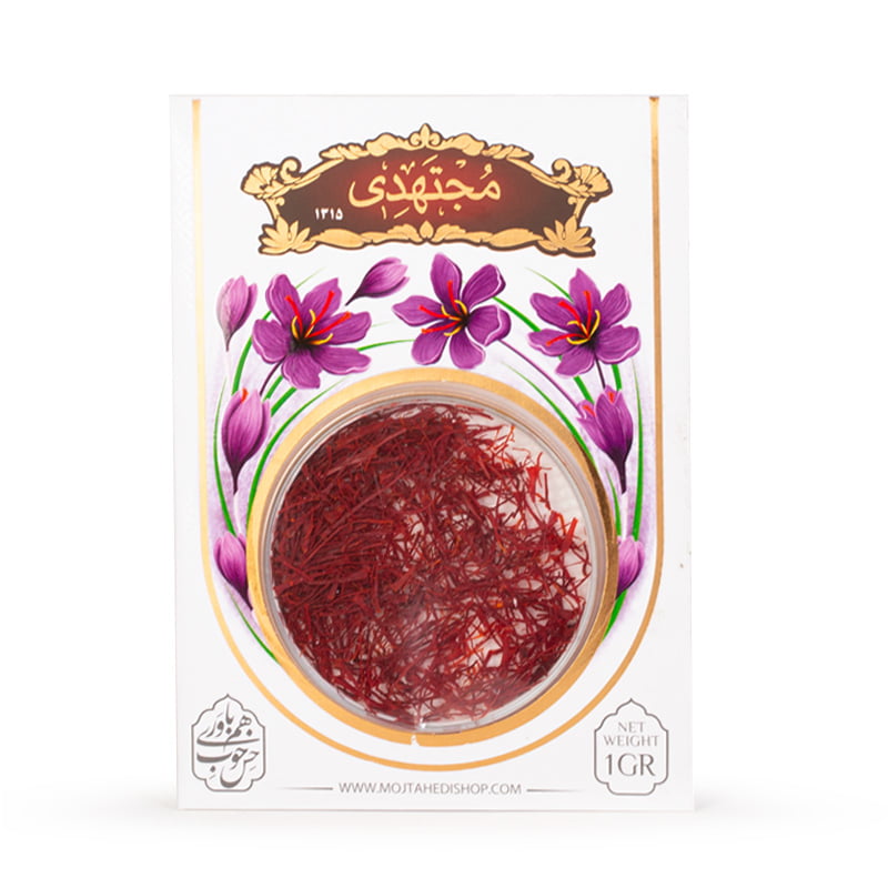 Mojtahedi Negin Saffron, 1 g Vacuum Gift Pack