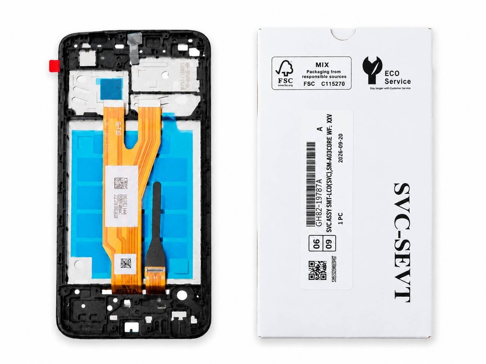 LCD SAMSUNG A03 CORE (A032) W.F (SERVICE PACK)