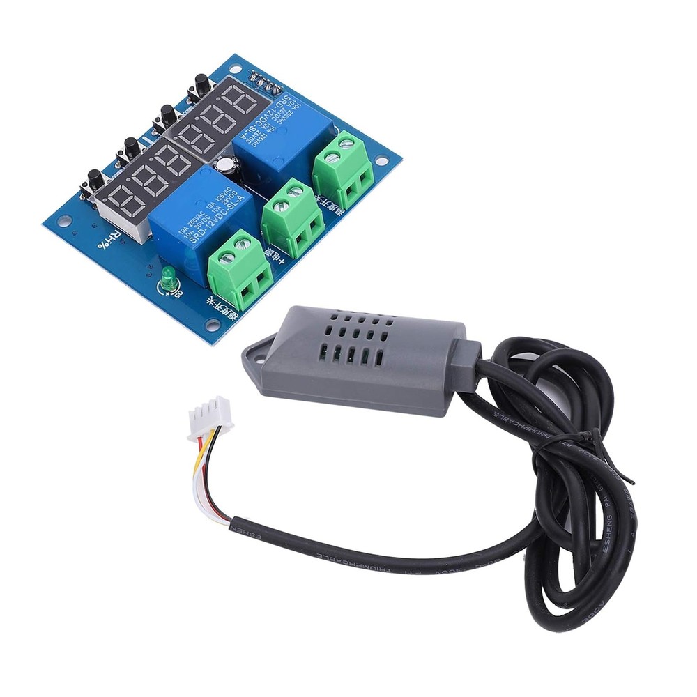 ماژول کنترل دما و رطوبت دیجیتال ۱۲ ولت XH-M452 | عمده فروشی الکترونیک سان سون