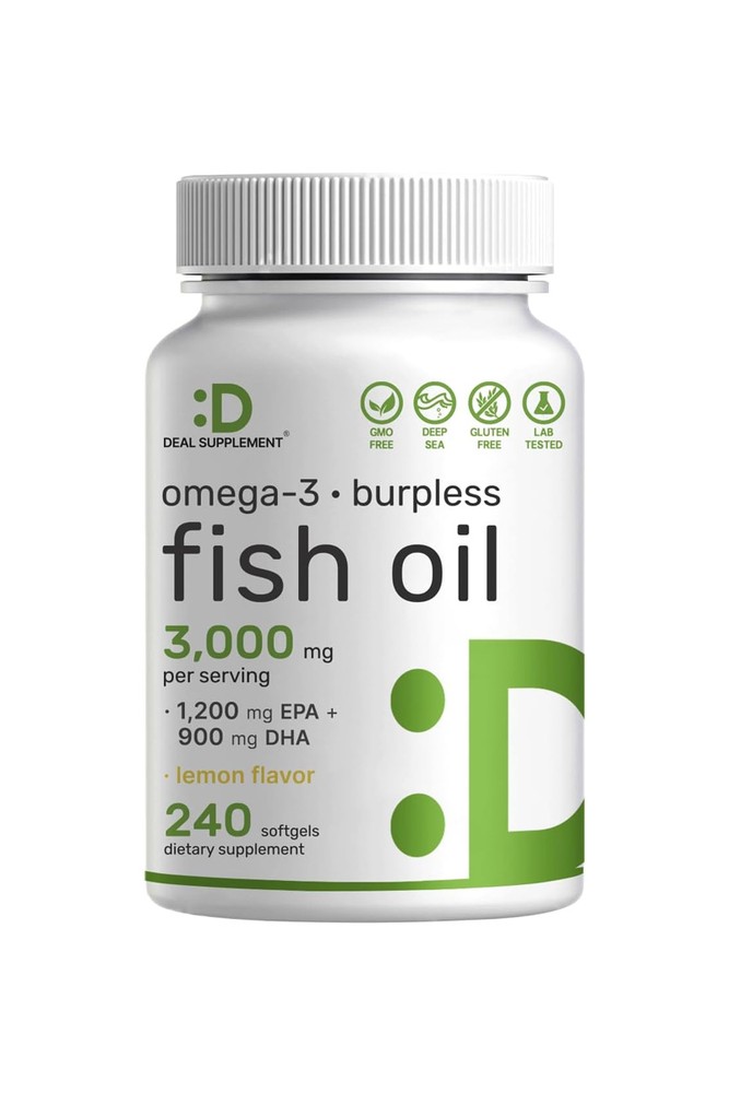سافت‌ ژل امگا3 DEAL SUPPLEMENT - بسته 240 عددی
