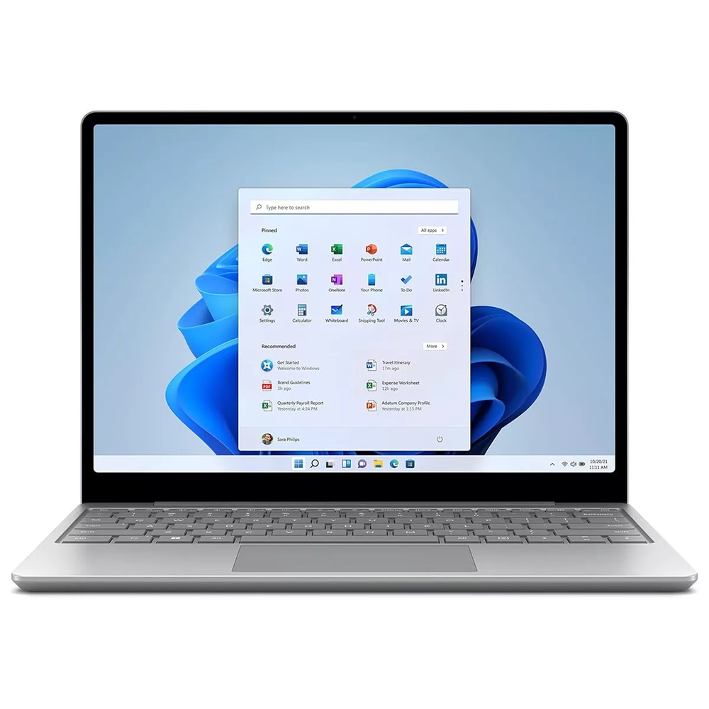 لپ تاپ استوک لمسی 12.4 اینچی مایکروسافت مدل Microsoft Surface Laptop Go 2 Core i5 1135G7 8GB 256SSD