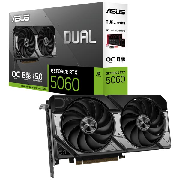 کارت گرافیک RTX 5060 ASUS Dual OC 8GB
