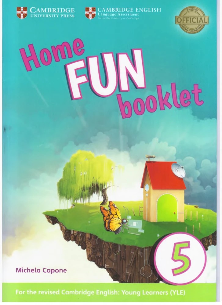 کتاب FUN for Flyers Home Booklet 5 (کتابچه خانگی سرگرمی برای آزمون Flyers، شماره ۵) نسخه انگلیسی PDF
