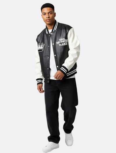 کاپشن بیسبال N802 Varsity Jacket