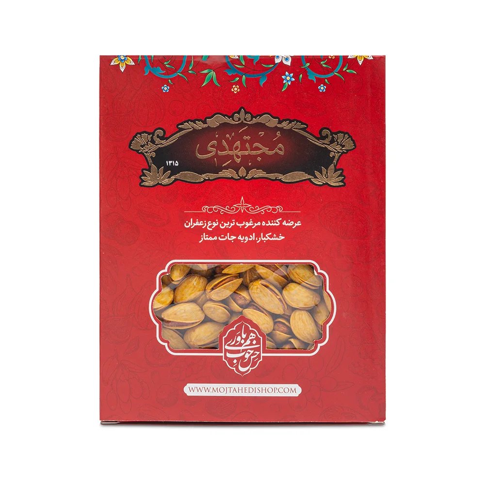 Mojtahedi Saffron Akbari Pistachios, 250 g
