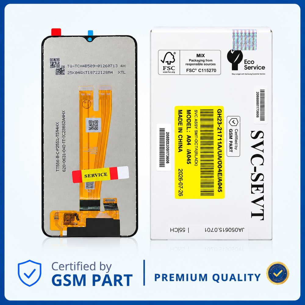LCD SAMSUNG A04 (A045) N.F (SERVICE PACK) LCD SAMSUNG A04 (A045) N.F (SERVICE PACK)