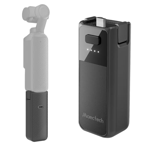 دسته باتری Maectech شارژ سریع برای جیب DJI Osmo 3 4