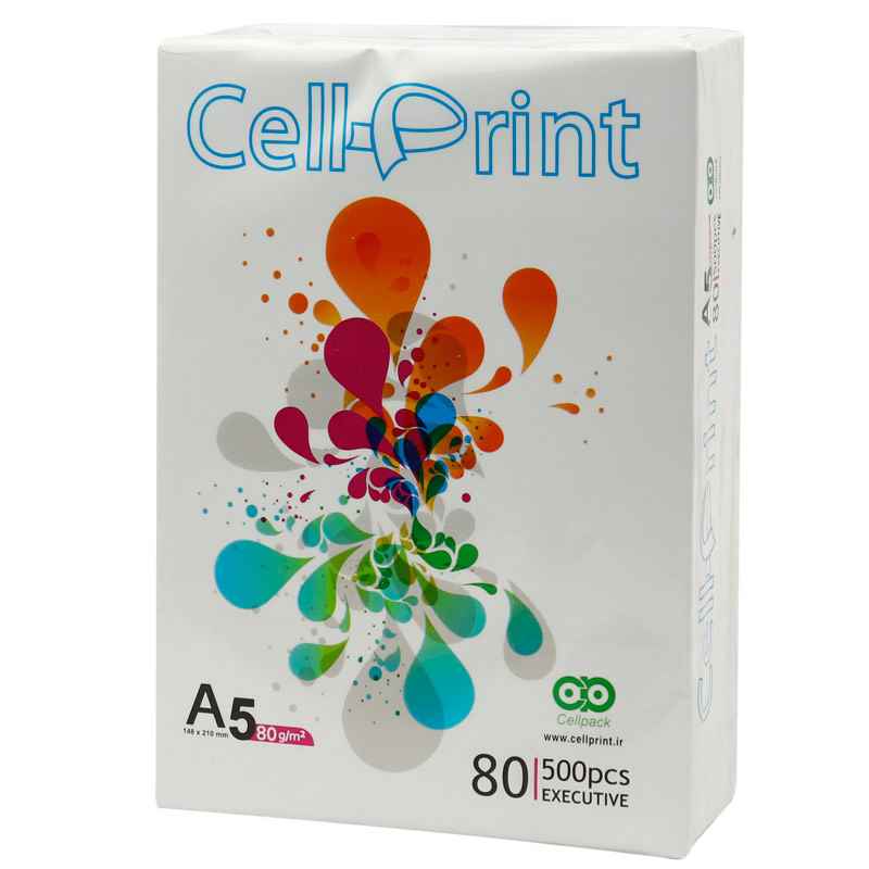 کاغذ a5 سل پرینت 80 گرم