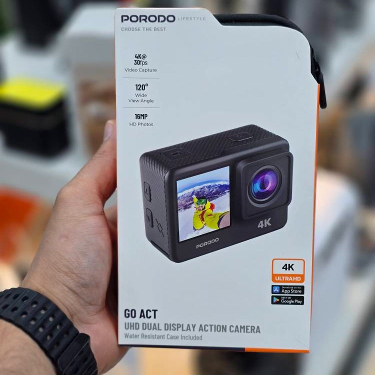 دوربین ورزشی (Action Camera) برند Porodo Lifestyle