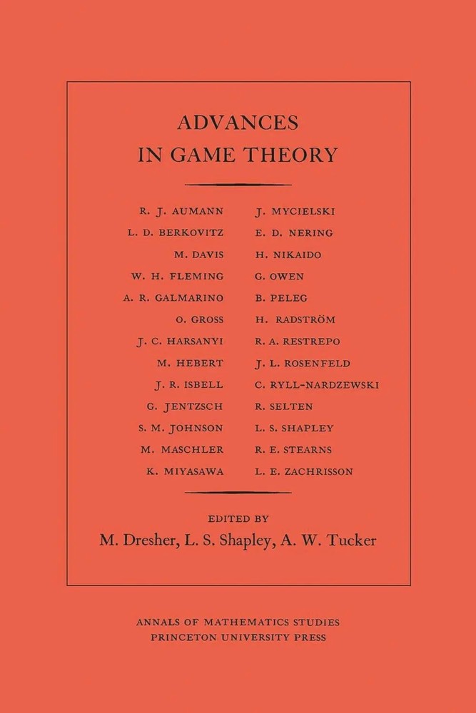 پیشرفت های در نظریه بازی. (AM-۵۲)، جلد ۵۲، ۲۰۱۶ <br> Advances in Game Theory. (AM-52), Volume 52 2016 - کالیبو