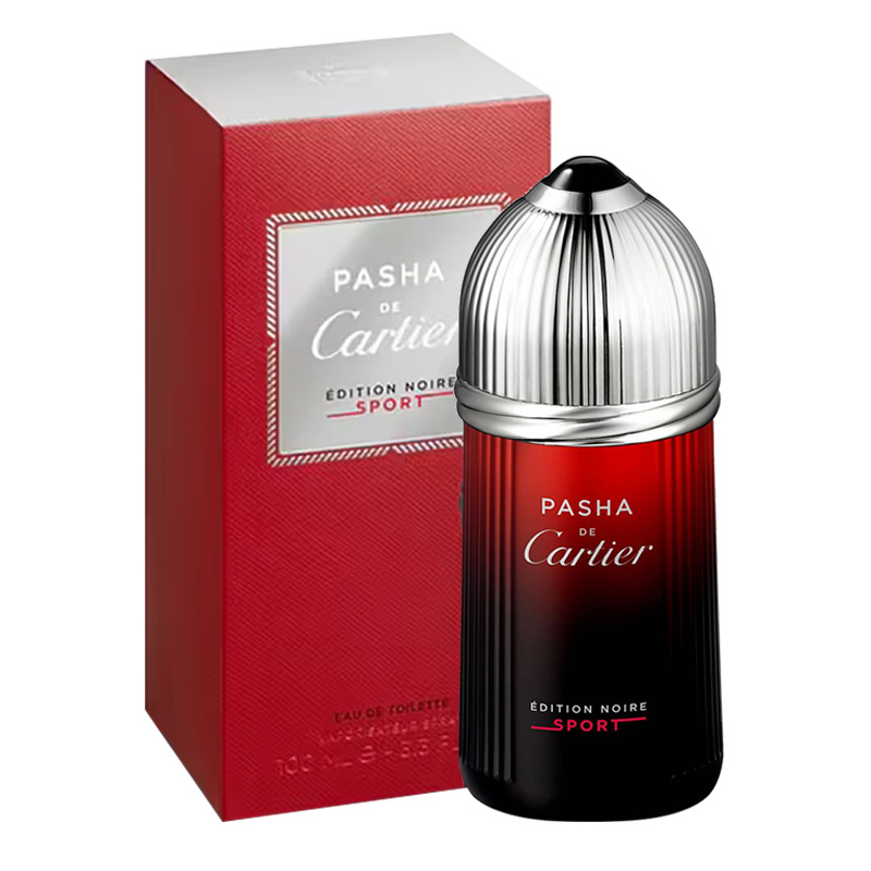ادکلن کارتیر پاشا د کارتیه ادیشن نویر اسپرت ادو تویلت Cartier PASHA DE Cartier EDITION NOIRE SPORT EDT