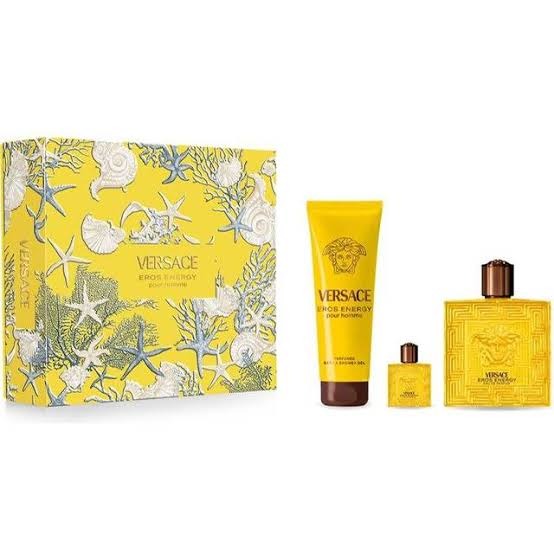 پک ادوپرفیوم مردانه ورساچه مدل VERSACE EROS ENERGY POUR HOMME