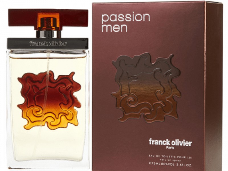 ادکلن مردانه فرانک الیور پشن قهوه ای ادو تویلت Franck Olivier Passion EDT