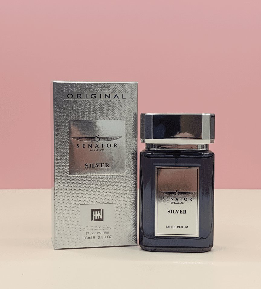 ادکلن سناتور سیلور مردانه جانوین 100 میل Johnwin Senator Silver EDP با رایحه خنک و تند