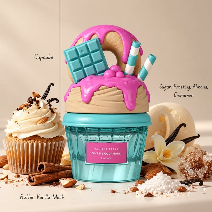 ادکلن وانیلا فریک گیو می گورماند لطافه Lattafa Give Me Gourmand Vanilla Freak / اقساطی