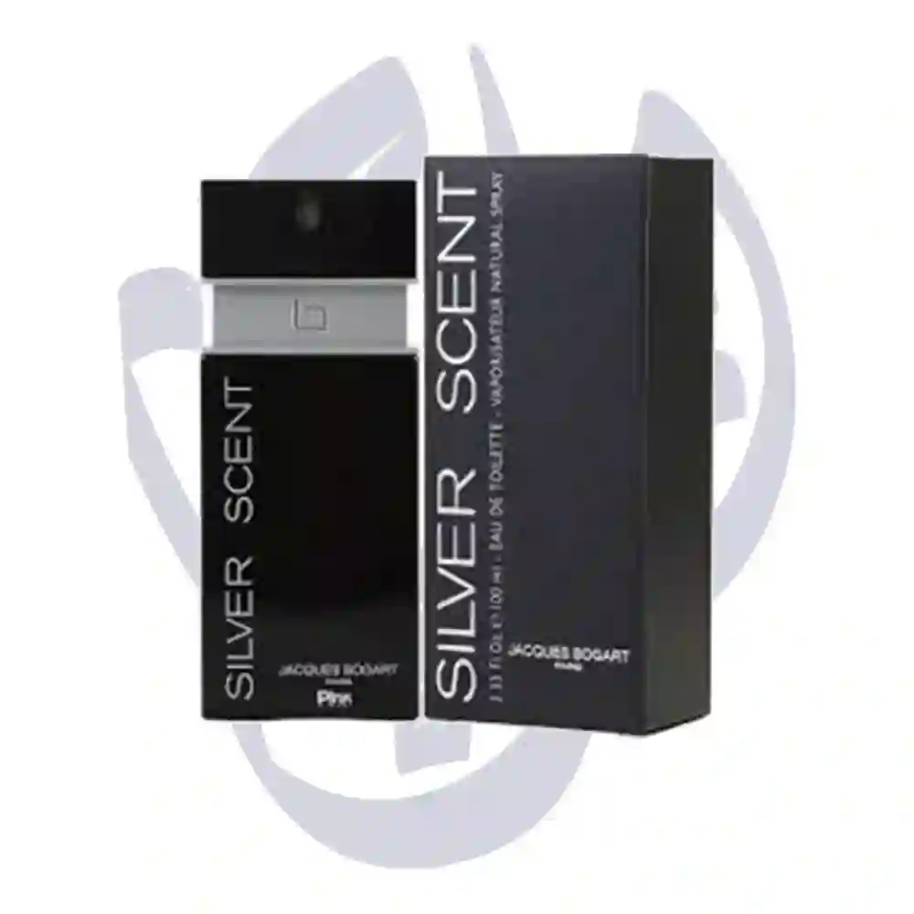 ادکلن پرفیوم 100 میل (سیلورسنت) مردانه silver scent شرکت پینک