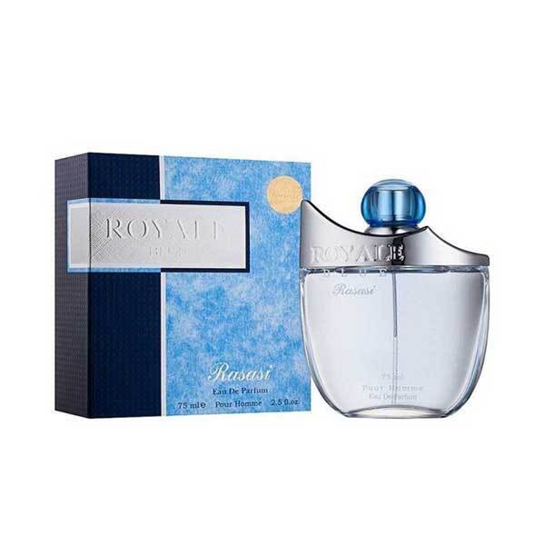 عطر ادکلن رویال بلو اصل رصاصی مردانه Royale Blue Rasasi for men