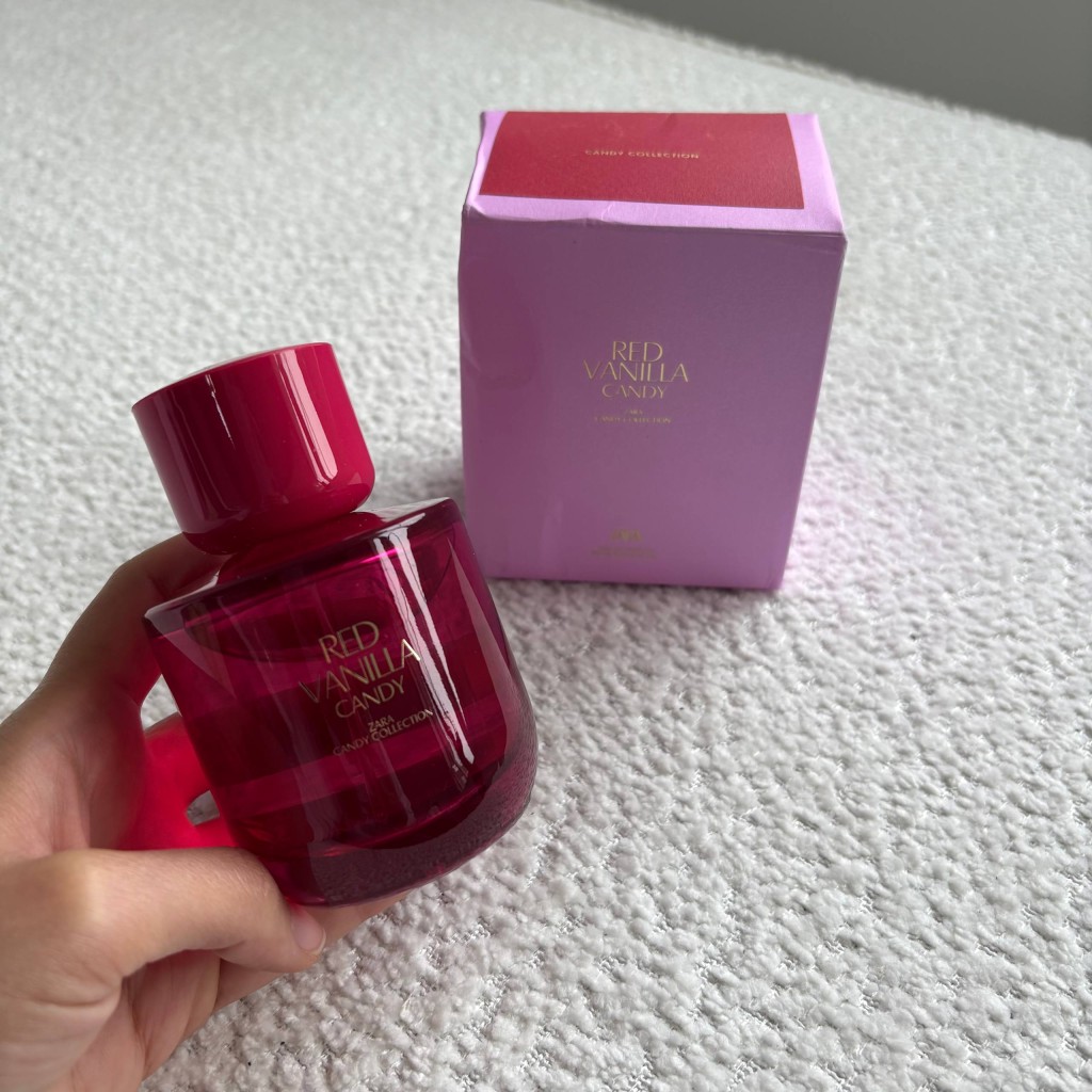 ادکلن ZARA RED VANILLA CANDY حجم 90 میل