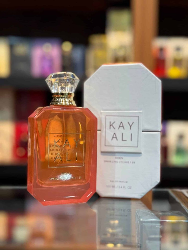 ادکلن کایالی ایدن اسپارکلینگ لیچی 100میل با رایحه شیرین | Kayali Eden Sparkling Lychee