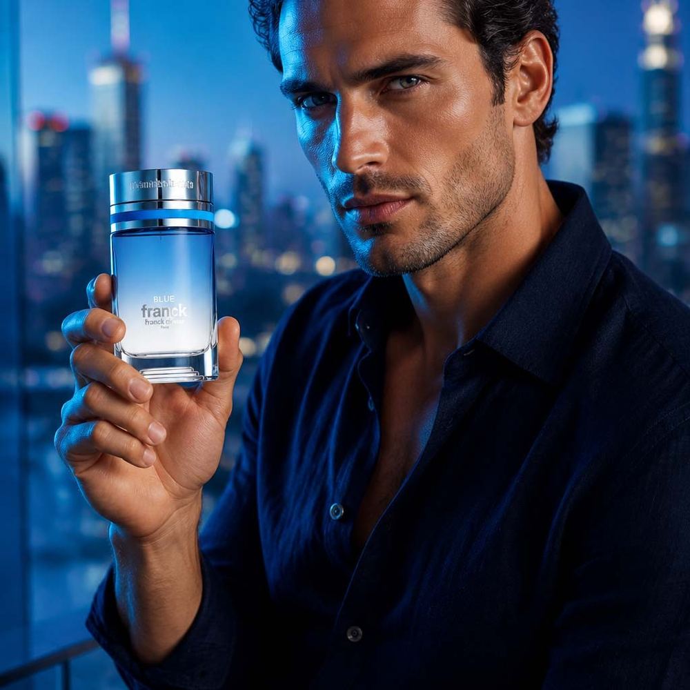 عطر و ادکلن مردانه فرانک بلو برند فرانک اولیویر ( FRANCK OLIVIER - FRANCK BLUE )