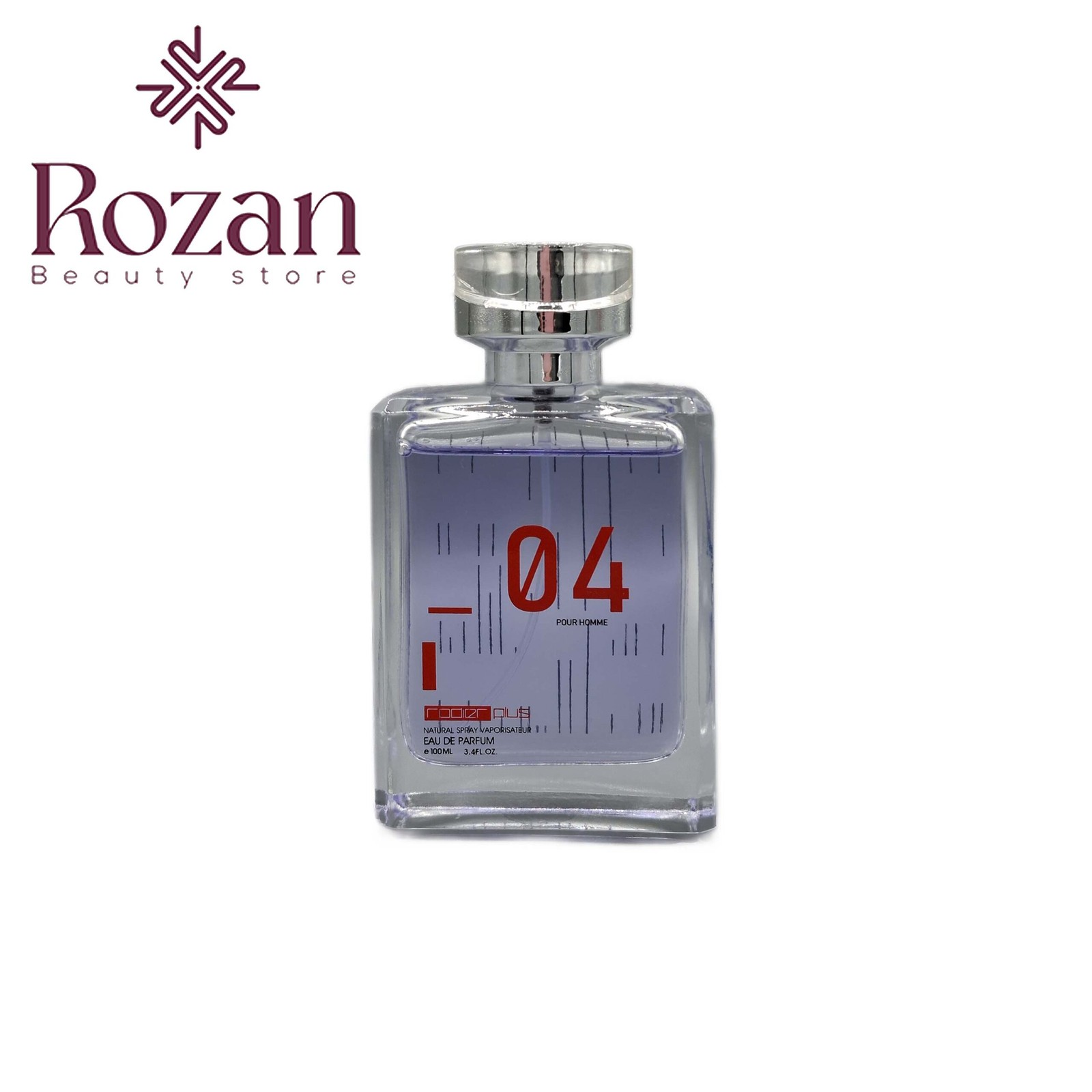 ادکلن رودیر پلاس RODIER PLUS رایحه 04 حجم 100 میل